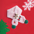 Children's Set of Christmas Scarf, Gloves and Beanie